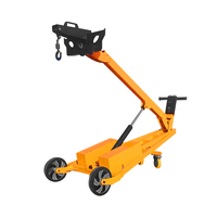 Chariot élévateur électrique pliable JINGXIN LONG avec bras articulé, déplaceur latéral hydraulique, mât à bras courbé, capacité 300 kg, batterie au plomb-acide
