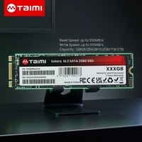 Taimi Premium Grade M.2 SATA SSD 1TB 2280 NGFF Internal Solid State Drive untuk Semua Motherboard Konsumen Modern dan Peningkatan Laptop.