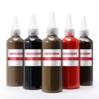 Aimoosi 100Ml Oem/Odm Semi-Permanente Make-Up Tattoo Inkt Vloeibare Pigment Voor Wenkbrauw & Eyeliner & Lippen make-Up Inkt Voor Machines