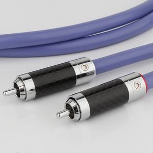 RSANTEK haut de gamme OFC AC <span class=keywords><strong>HIFI</strong></span> câble Audio <span class=keywords><strong>Hifi</strong></span> fil d'alimentation RCA câble Audio pour bricolage - Product Image 3