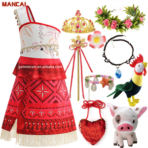 Robe <span class=keywords><strong>Moana</strong></span> Multi Style pour filles Princesse Fête <span class=keywords><strong>Moana</strong></span> Dress up Kids Cosplay Halloween Ocean Adventure <span class=keywords><strong>Moana</strong></span> 2 TV & Movie Costume - Product Image 6