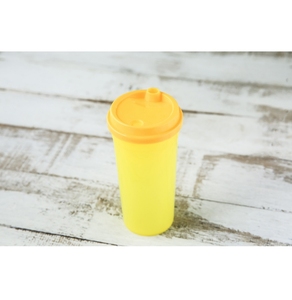 Daily Fresh PP <b>Plastic</b> <b>Cup</b> with Lid Bpa Free Lightweight Drinking Vessel for Kids and Adults Sustainable Kitchenware Tool - Product Image 1
