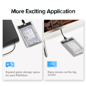 USB <span class=keywords><strong>3</strong></span>.1 Gen <span class=keywords><strong>2</strong></span> tip C SATA harici sabit Disk Disk kutusu adaptör muhafazası 6Gbps hızlı hız UASP aracı ücretsiz - Product Image 6