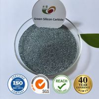 Carbure de silicium vert (GC) 99% FEPA F30 F36 F40 F46 F54 pour meules vitrifiées, polissage d'alliages durs et sablage