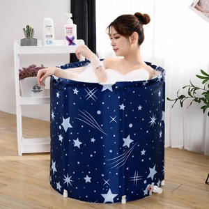 <span class=keywords><strong>Baignoire</strong></span> portable en PVC, <span class=keywords><strong>seau</strong></span> de bain pliable, baril de douche épais, grande <span class=keywords><strong>baignoire</strong></span> pour adultes, piscine pour bébés - Product Image 2