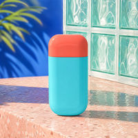 Emballage de flacon de crème solaire en plastique HDPE de 50 ml