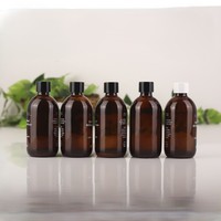 Botol tetes kaca kosmetik, khusus mewah 60ml/100ml untuk Serum perawatan kulit dengan Sablon