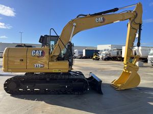 Excavatrice Caterpillar 313GC d'occasion, équipement de construction, composants de moteur, roulement, chenilles mobiles - Product Image 2