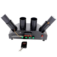 4 projecteurs sans fil à effet fontaine froide pour mariage, lumières Fresnel réutilisables, machine à feux d'artifice d'intérieur avec télécommande pour DJ, fête, scène