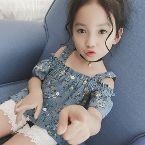 T-shirt tendance pour fille, manches longues, épaules dénudées, style halter, à prix avantageux - Product Image 4