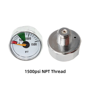 Manomètres de pression miniatures haute pression HPA avec filetages 1/8NPT - Product Image 2