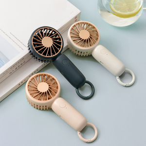 2025 ngoài trời với điện có thể sạc lại OEM Pocket mini cá nhân cầm tay cầm tay fan hâm mộ với Carabiner - Product Image 1