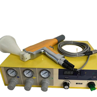Cabina de recubrimiento en polvo industrial Sustrato de acero PLC controlado 110V/220V 1 año de garantía CASIO Elektro Statik Boya