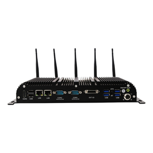 Mini PC industriel embarqué Linux Core I5 1235U I7 <span class=keywords><strong>1255U</strong></span> 2xRS232/RS422/RS485 COM 2x2.5G LAN Boîtier PC embarqué sans ventilateur pour entreprise - Product Image 2