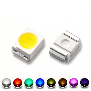 100 pièces de diodes LED SMD 3528/1210, blanc chaud, rouge, vert, bleu, jaune, orange, 2 broches, UV violet, rose, RGB, 4 broches, perles lumineuses - Product Image 1