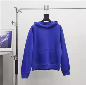 Felpe con Cappuccio da <span class=keywords><strong>Uomo</strong></span> in Puro <span class=keywords><strong>Cotone</strong></span> Pesante 450GSM di Alta Qualità, Stampa Streetwear con Nuovo Logo 555 1.1 - Product Image 3