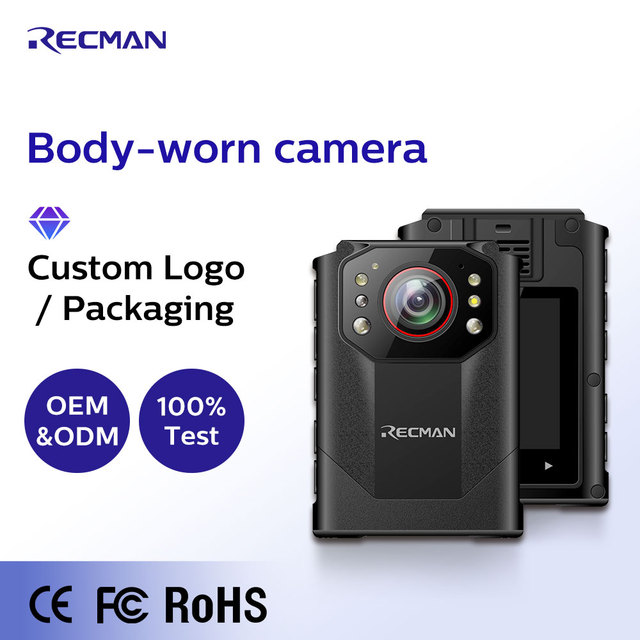 IP68 44MP CMOS Personal Wearable Camera 4G Shockproof Lightweight IR Low Light One Touch Recording Secure Public Safety Body GPS