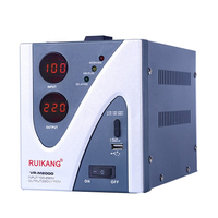 Stabilisateur de tension RUIKANG avec affichage numérique, régulateur de tension automatique pour la protection des appareils électroménagers africains