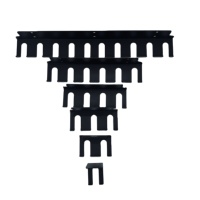 Support mural réglable en acier pour barres de musculation, robuste, portable et pliable, pour usage domestique
