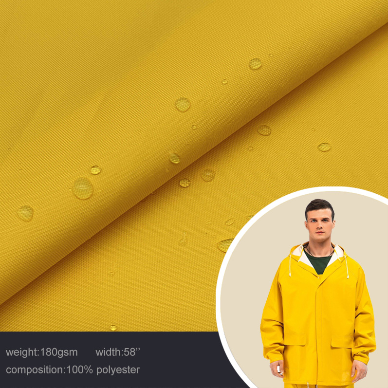 Manufacturers Sell Waterproof Fabric Breathable Polyester Jacket and Suitable for Raincoat, Jacket Outdoor Functional Fabric
