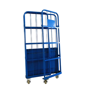 Carretilla de Mano Plegable Industrial de Cuatro Ruedas EP CP-008, de Aleación de Aluminio <span class=keywords><strong>y</strong></span> Hierro, Apilable <span class=keywords><strong>y</strong></span> Ligera - Product Image 3