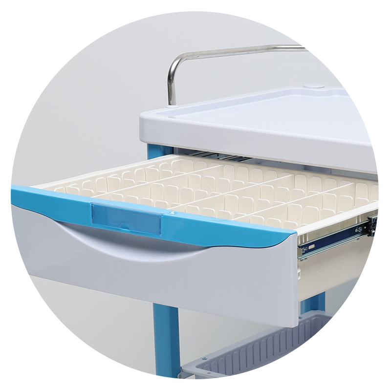 MN-LT005 Hospital Laundry Trolley for Dirty Clothes Medical Trolley Linen Trolley