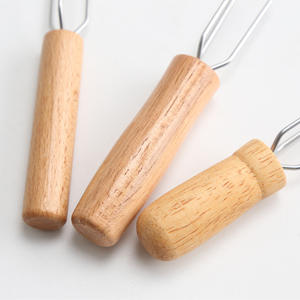 Xuan Rui Moxibustion Fork <b>Wooden</b> Handle Three Pronged Ash <b>Scraper</b> For Moxa Cones Thunder Fire Therapy Tool - Product Image 1