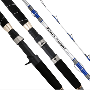 Topline fabrika toptan balıkçılık ağır 20-25KG 1.65m/1.8m/1.95m iplik/döküm karbon Offshore jig & tekne olta - Product Image 4