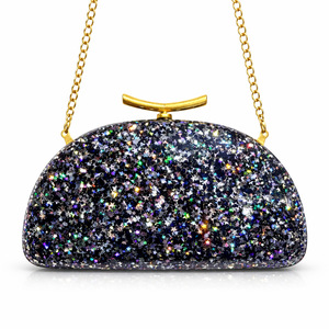 Guangzhou brand Clutch <b>Purse</b> for Women acrylic Hard Shell Box Clutch stylish clutch bags Fashion Wedding Bag dinner bags clutch - Product Image 1