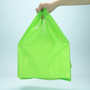 Sac en tissu non tissé écologique et économique avec matériaux recyclés, sac de courses jetable personnalisé en PE pour supermarchés et expositions - Product Image 5