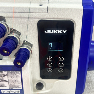 JUKKY 747DX – Nouvelle <span class=keywords><strong>machine</strong></span> à <span class=keywords><strong>coudre</strong></span> industrielle informatisée à double aiguille, surjeteuse automatique, idéale pour un usage domestique – Ventes Flash - Product Image 4