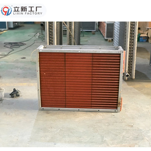 Copper <b>Tube</b> Copper Finned Air Heater 380 V High Temperature Industrial <b>Heating</b> Equipment - Product Image 2