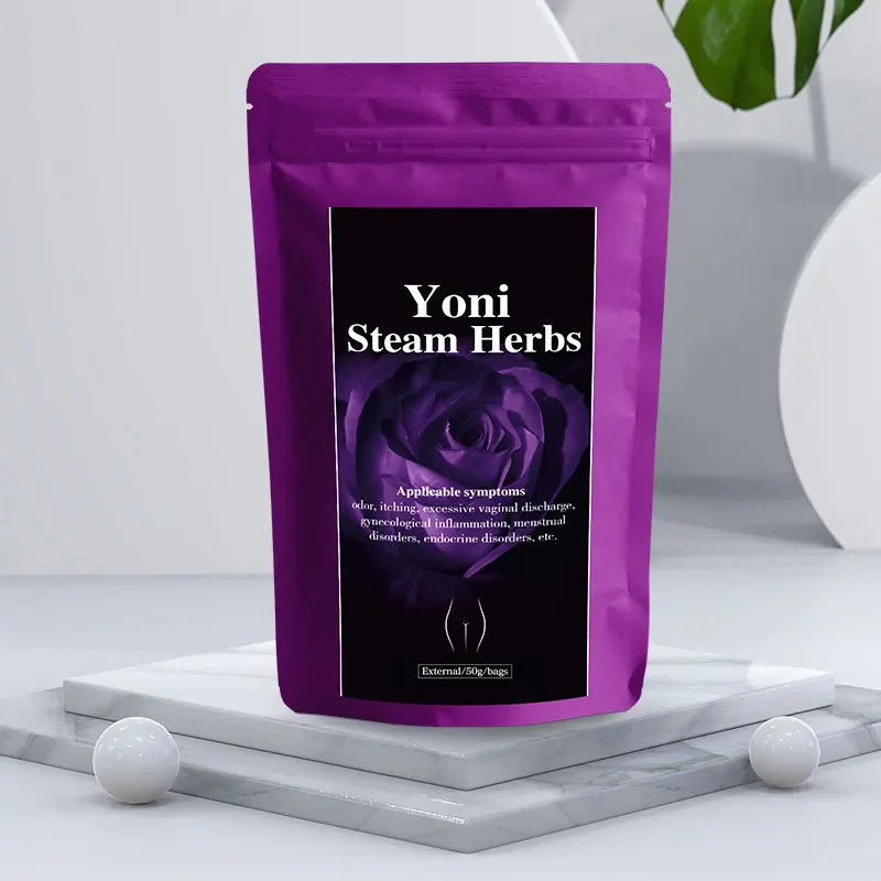 Yoni Steam-hierbas fumigantes naturales vegana, 100g/50g, venta al por mayor, gran oferta