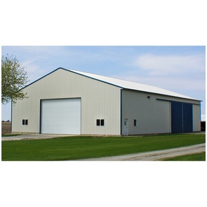 Chất lượng cao bền đúc sẵn Kết Cấu Thép hội thảo kim loại kho prefab xây dựng - Product Image 1