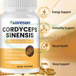 Solilan OEM Kordyceps Sinensis Ekstresi Kapsülleri Sağlık Ürünü Takviyesi 500mg Kurutulmuş Kordyceps Sinensis Mantarı Kapsülleri - Product Image 3