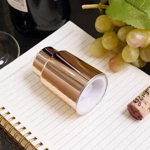 Wine Bottle Champagne Stoppers Stainless Steel Wine Savers Reusable Wine Preserver Vacuum Pump Corks Keep Wine Really Fresh