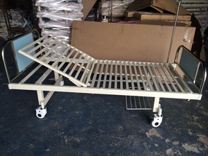 Simple fourniture de lit <span class=keywords><strong>médical</strong></span>, prix d'usine, fourniture manuel, lit d'hôpital - Product Image 3