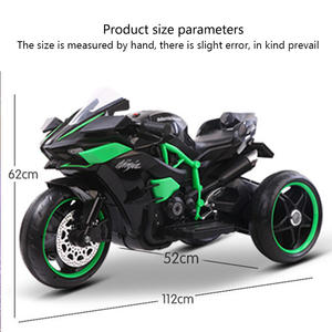 JXB Weihnachtsgeschenk 2023 Neues Liebliches Design Wiederaufladbares Elektro-Motorrad für Babys und Kinder mit <span class=keywords><strong>3</strong></span> Rädern - Product Image 6