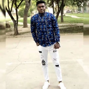 Pantalones vaqueros a la moda para <span class=keywords><strong>hombre</strong></span> con logotipo bordado y etiqueta personalizada, pantalones vaqueros para <span class=keywords><strong>hombre</strong></span>, pantalones vaqueros cónicos elásticos - Product Image 6