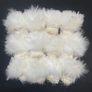 Pluma <span class=keywords><strong>de</strong></span> Marabú <span class=keywords><strong>de</strong></span> <span class=keywords><strong>Pavo</strong></span> Teñida al por Mayor <span class=keywords><strong>de</strong></span> 3-4in/4-5in para Colas <span class=keywords><strong>de</strong></span> Streamer, Colas <span class=keywords><strong>de</strong></span> Nymph, Hackle <span class=keywords><strong>de</strong></span> Mosca y Envoltura <span class=keywords><strong>de</strong></span> Cuello - Product Image 1