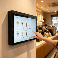 Écran tactile capacitif pour affiche numérique |   Ascenseur commercial en libre-service |   Équipement OEM commercial certifié IP65 |   Centre commercial