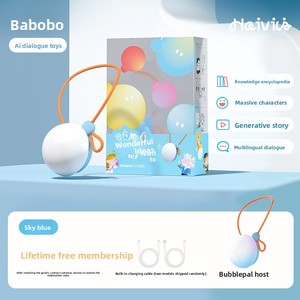Haivivi BubblePal AI Poupée en peluche interactive courte Jouet de <span class=keywords><strong>chat</strong></span> intelligent pour enfants de 0 à 24 mois - Product Image 6