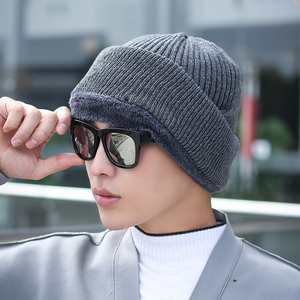 Sweats à capuche d'extérieur coupe-vent et à capuche <span class=keywords><strong>pour</strong></span> vélo, bonnets chauds <span class=keywords><strong>pour</strong></span> hommes, <span class=keywords><strong>ensemble</strong></span> tricoté de chapeaux et d'écharpes d'hiver, bon marché - Product Image 3