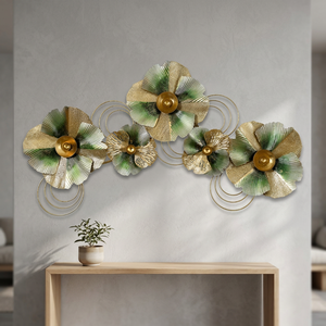 Panel de Arte de pared de metal moderno hecho a mano Artesanía de metal de estilo contemporáneo único recién diseñado con formato de resorte - Product Image 2