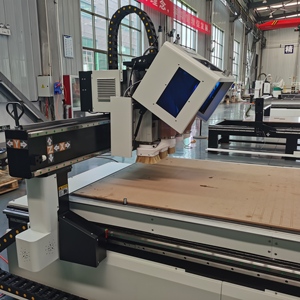Machine de gravure et de découpe CNC YOUHAOCNC pour le travail du bois, avec changeur d'outils pneumatique multi-têtes, 3D 1325, pour la fabrication de meubles - Product Image 4