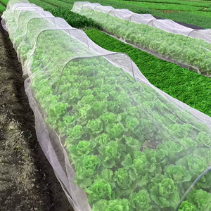 Filet anti-insectes en HDPE 50 mailles <span class=keywords><strong>pour</strong></span> l'agriculture, <span class=keywords><strong>protection</strong></span> contre les insectes volants, filet anti-insectes en plastique UV <span class=keywords><strong>pour</strong></span> plantes et légumes - Product Image 1