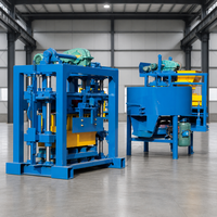Machine à fabriquer des briques solides pour pays africains QT40-2, 9360 pièces par 8 heures, machine à mouler des blocs de ciment