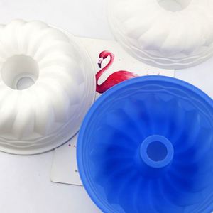 Custom Logo Single Chiffon Mold <b>Pan</b> Base <b>Cake</b> Silicone Resin Home Party 6 Inch Bpa Free OEM\ODM - Product Image 3