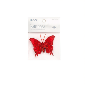Ilan Mariposa Con Pinza 8Cm Multicolor Fermaglio per Capelli - Product Image 1