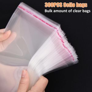 Clear Cellophane Bags 5x7 Inches Self Sealing Resealable For Bakery <b>Candy</b> Gifts Favors - Product Image 2
